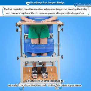 Eminent EMT0801 Telaio Regolabile Unisex per Correzione Posturale Pediatrica, Supporto per Riabilitazione degli Arti Inferiori per Bambini con Paralisi Cerebrale - Product Image 4