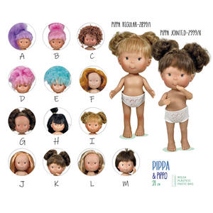 PIPPA & PIPPO Muñecas articuladas con conjunto de ropa interior - Product Image 6