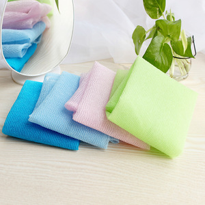 Long Foam Bath Towel 28x100cm Polyester <b>Scrubbing</b> Towel For Shower <b>Body</b> Cleaning - Product Image 2