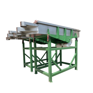 High-quality Sand <b>square</b> Linear Vibrating Screen Sieve Linear Vibrating Coffee Screen - Product Image 1
