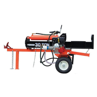 Séparateur de bois hydraulique à moteur à essence de 13 cv, séparateur de bois cinétique