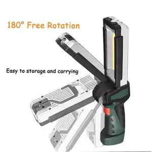 Rechargeable Search Light Flexible Magnetic Inspection Lamp Torch USB Rechargeable Garage COB LED Work Light