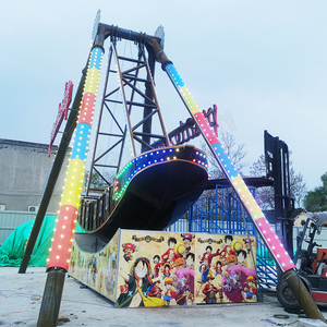 Manège Commercial en Forme de Bateau Pirate en Acier à 32 Places pour <span class=keywords><strong>Parcs</strong></span> d'Attractions Intérieurs/Extérieurs et <span class=keywords><strong>Parcs</strong></span> de Divertissement - Product Image 3