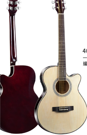 薄型ボディ エレアコ ギター イエローバースト 40インチ| Alibaba.com
