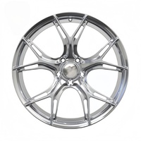 Rines Forjados Ligeros HZH Plateados de 18, 19 y 20 Pulgadas, 5x100, 5x112, 5x114.3 para BMW, Audi, Porsche, Mercedes-Benz, Lincoln, Ruedas de Lujo