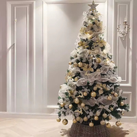 Lumières préinstallées bricolage maille décoration PVC arbre centre commercial jardin fête Restaurant décoration arbre de noël artificiel