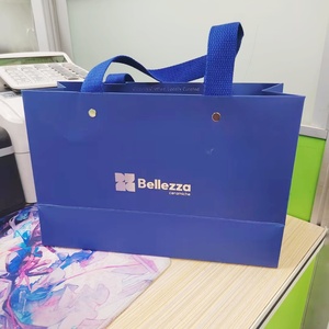 パーソナライズされた印刷キッズディバジュエリーブティックネックレス財布寝具包装カスタムロゴ小さなギフトピンクの紙袋 - Product Image 1