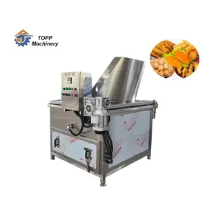 Batatas fritas automáticas equipamento de processamento batatas fritas máquina elétrica fritadeiras