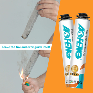 Nhà Máy Giá một thành phần <span class=keywords><strong>Polyurethane</strong></span> bọt chống cháy mở rộng phun bọt để đóng gói và chế biến gỗ - Product Image 2