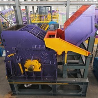 Industrielle Autokarosserie-Stahlblech-Aluminiumschrott-Eisen-Stahl-Zerkleinerungsmaschine für Metallrecycling-Anlagen