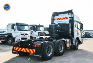 Nouveau camion tracteur SHACMAN X3000 6x4, moteur Weichai Euro 3, boîte de vitesses automatique rapide à 12 rapports, semi-remorque légère, Algérie - Product Image 3