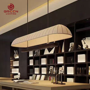 Lámpara de techo de araña de tela <span class=keywords><strong>rectangular</strong></span> moderna para mesa de comedor o <span class=keywords><strong>cocina</strong></span> para uso en hoteles - Product Image 4