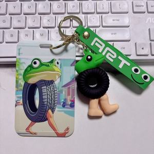 Bán buôn Hot Bán tungtungtung sahur Carabiner Keychain biểu tượng tùy chỉnh kỳ lạ trừu tượng phim hoạt hình quyến rũ sang trọng 2D 3D PVC Keychain - Product Image 4