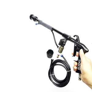 Pistola de limpieza de motor Tornado, tubo de boquilla súper larga para lavado de coches, aire de alta presión, agua, metal, T-120 - Product Image 4