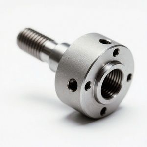 High Precision CNC Machined Stainless Steel Flange Shaft with Wire EDM & Drilling for Semiconductor Equipment Robot Joint Parts - Product Image 5