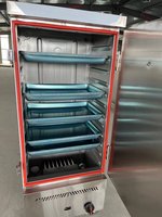 Cuiseur à riz commercial Ruitai à 12 plateaux en acier inoxydable de qualité alimentaire SS201/SUS304, au gaz GPL/gaz naturel, pour fruits de mer/riz/dim sum