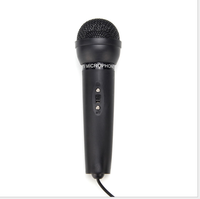 Microphone portable filaire 3,5 mm, microphone à condensateur pour audio stéréo, PC, ordinateur portable, microphone pliable