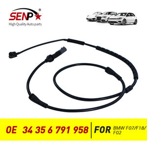 SENP 34356791958 Sensor de desgaste de pastillas de freno delantero Indicadores de desgaste de pastillas de freno de repuesto para <span class=keywords><strong>BMW</strong></span> F10 F02 F18 - Product Image 4