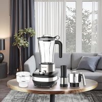 Robot culinaire multifonction HappyPartner, nouveau mixeur multifonction 4 en 1, mixeur haute vitesse, petits appareils électroménagers pour la cuisine