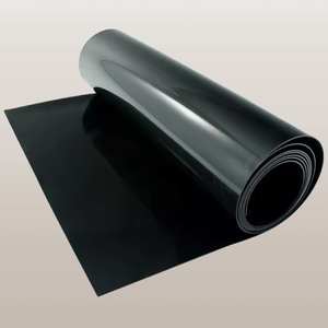 แผ่นเมมเบรน HDPE ขนาด 0.75 มม. มาตรฐาน ASTM GRI GM13 สำหรับบุบ่อเก็บน้ำเพื่อการเกษตรและฟาร์มปลา - Product Image 1