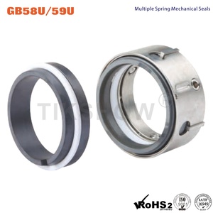 Nhà máy tùy chỉnh gb58/59umultiple mùa xuân con dấu cơ khí khuấy mechanicalseals tất cả các loại con dấu bơm thay thế cho burgmann - Product Image 2