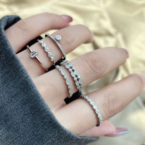 Dylam New Arrival Hot Selling Stackable High Quality Dainty 5A <b>CZ</b> Stone S925 Sterling Silver Women <b>Rings</b> Jewelry Fashion - Product Image 6