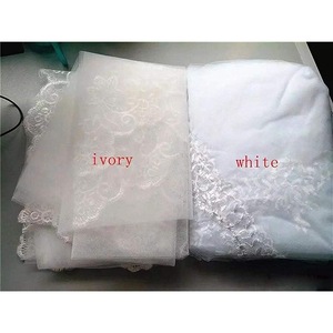 LUOXIN vendita calda ultimo lungo Tulle velo da sposa velo da sposa in pizzo - Product Image 4