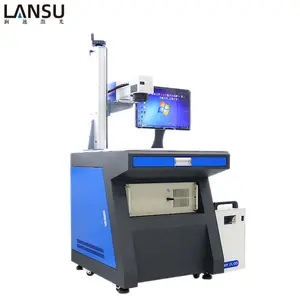 UV jpt lazer markalama makinesi gravür için plastik cam uv lazer yazıcı uv 5watt lazer
