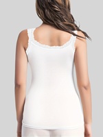 Conception personnalisée, vente en gros de lingerie féminine, camisole pour femmes, camisole en dentelle à bretelles pour femmes, hauts pour femmes, sous-vêtements quotidiens