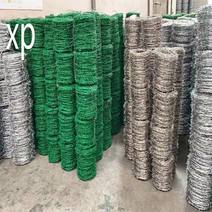 Prix d'usine Clôture en <span class=keywords><strong>fil</strong></span> de fer barbelé inoxydable Grade barbelé pour prison Clôture - Product Image 4