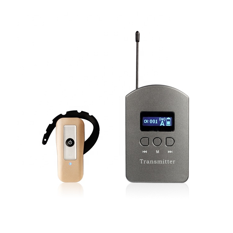 <strong>Wireless</strong> Audio <strong>Guide</strong> System With headset