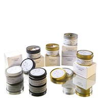 Bougie aromathérapeutique en cire de soja avec fleurs séchées - Parfum floral pour les cadeaux d'anniversaire, de mariage, de Thanksgiving et de Noël