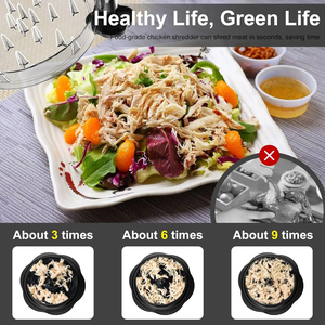 Machine à déchiqueter BBQ mieux que les griffes d'ours déchiqueteuse <span class=keywords><strong>de</strong></span> viande pour le <span class=keywords><strong>porc</strong></span> effiloché déchiqueteuse multifonctionnelle broyeur <span class=keywords><strong>de</strong></span> poulet - Product Image 5