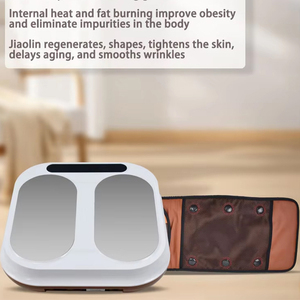 <b>Physical</b> Therapy Equipment Heated Massage Roller Heated Knee Massager Timing Control ABS Foot Massager for Home Therapy - Product Image 4