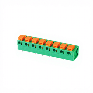 Wholesale PA66 UL94V-0 Spring Type PCB <b>Terminal</b> Block KF142R-7.62 Complete Specifications China for Electricians - Product Image 1