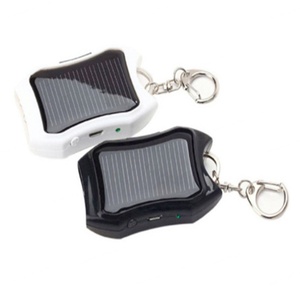 Cargador Solar de Llavero de Diseño Moderno y Alta Calidad, Mini Banco de Energía Universal para Móviles, Linterna LED, Carga de Emergencia USB - Product Image 3