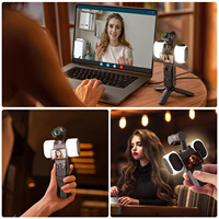 Boîte à lumière portable magnétique pour DJ Pocket 3/4, température de couleur tricolore, luminosité à 10 niveaux, compatible avec les éclairages d'action