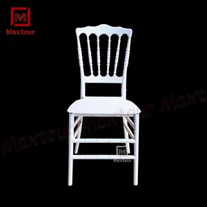 Outdoor Chair White Color Adult Chiavari Chairs Plastic Dining Event Furniture Wedding Tiffany Chair