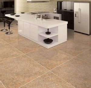 Carreaux de sol en céramique de haute qualité 600x600, design rustique, antidérapants, pour la décoration de salons et de salles de réunion, à prix économique, Gujarat - Product Image 3