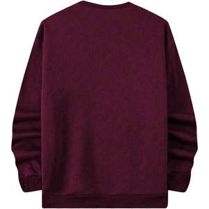 Sweat-shirt personnalisé pour homme à col rond, manches longues, en coton tricoté respirant, avec motif graphique de club sportif - Product Image 4