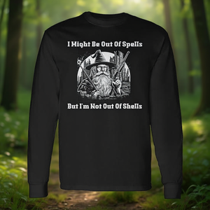 Potrei essere senza stregonerie, ma non senza scaglie protettive. T-shirt a maniche lunghe. - Product Image 3