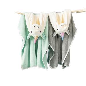 Serviettes <span class=keywords><strong>de</strong></span> <span class=keywords><strong>bain</strong></span> à capuche <span class=keywords><strong>licorne</strong></span> pour bébé, douces et absorbantes, serviette <span class=keywords><strong>de</strong></span> plage <span class=keywords><strong>poncho</strong></span> pour enfants <span class=keywords><strong>de</strong></span> 0 à 6 ans, filles et garçons - Product Image 2