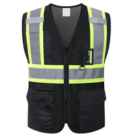 Chaleco de Seguridad Personalizable, Impermeable, Antiestático, Talla Grande, Reflectante, Duradero, de Secado Rápido, Ligero y Transpirable