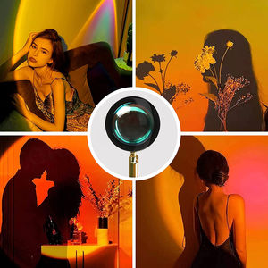 Lámpara Proyector LED de Ambiente Nórdico con Rotación de 180 Grados, Efecto Arcoíris y Atardecer - Product Image 3