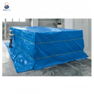 Bâche tissée laminée en PEHD robuste et imperméable pour l'agriculture, les tentes et les bâches de camion – Extérieur, certifiée ISO9001, poids lourd 90 - Product Image 3
