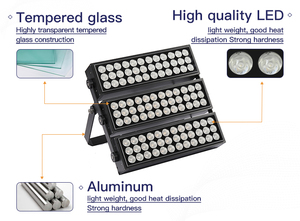 Lnjami <span class=keywords><strong>lumen</strong></span> cao cho sân vận động bóng đá cảnh quan dự án đèn 300W RGBW không thấm nước xây dựng ngoài trời dẫn đèn lũ - Product Image 3