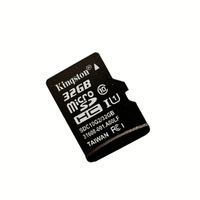 Tarjeta SD Kingston de 32 GB, Clase 10, Compatible con Cámaras y DVR, Memoria de un Solo Punto, Tarjeta Flash Móvil de 64 GB, 256 GB, 512 GB