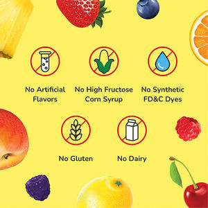 Vitamines organiques OEM au calcium avec saveurs naturelles de fruits pour la santé des enfants - Product Image 3