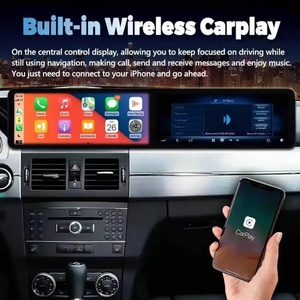 Pantalla Dual de 12.3+12.3 Pulgadas para Mercedes Benz GLK X204 CLS 2009-2012, Radio Multimedia para Auto con Android Carplay, Unidad Principal GPS, Estéreo, Audio - Product Image 2
