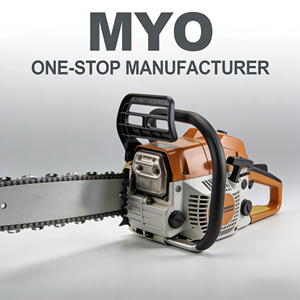 Tronçonneuse robuste portable à essence pour la coupe du <span class=keywords><strong>bois</strong></span>, avec système hydraulique en acier - Product Image 6
